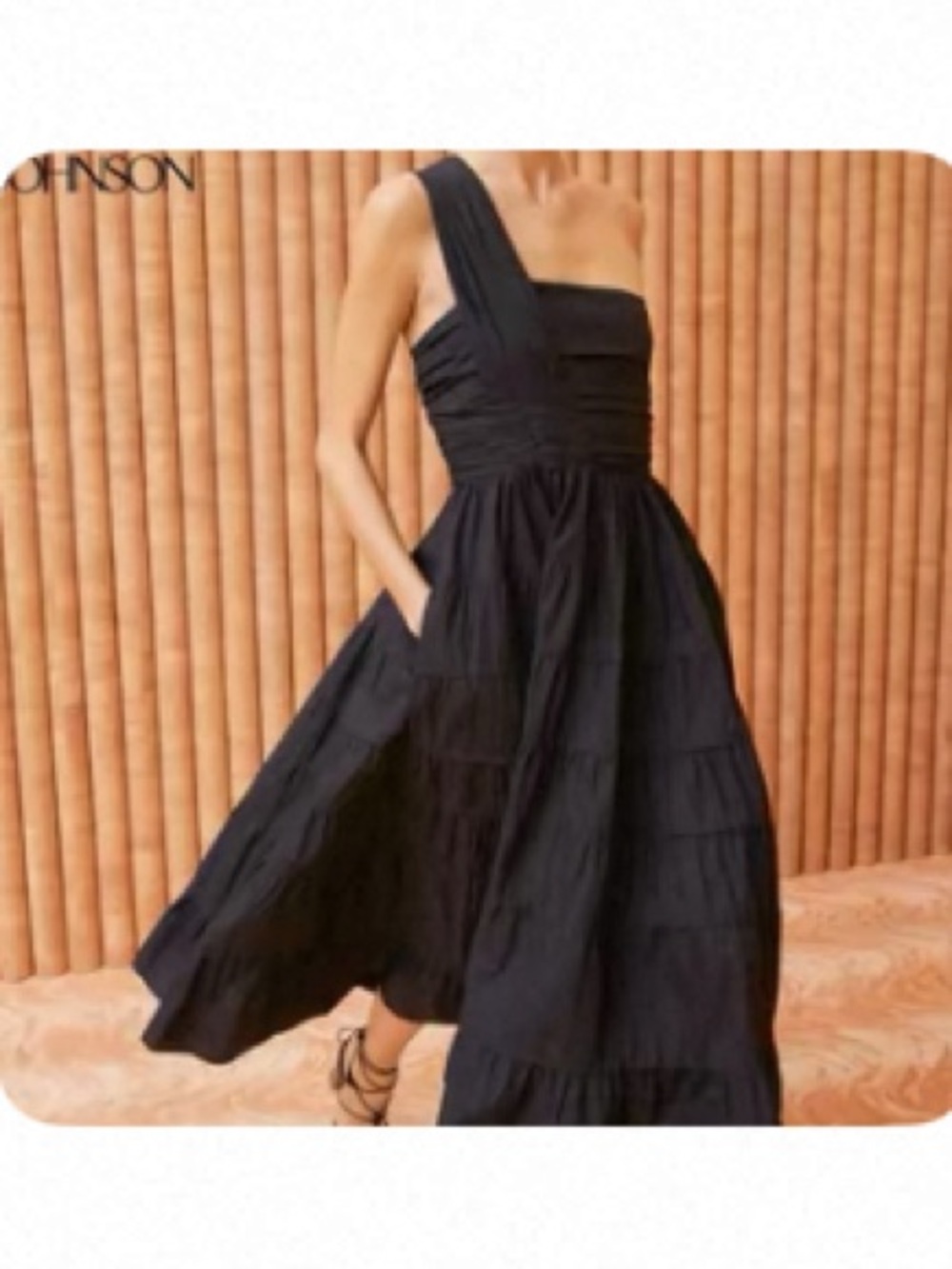 NWOT Ulla Johnson One shoulder dress, size US8